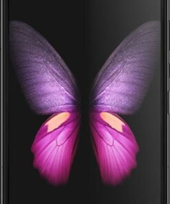 Samsung - Geek Squad Certified Refurbished Galaxy Fold with 512GB Memory Cell Phone (Unlocked) - Cosmos Black