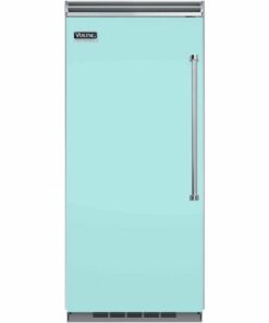 Viking - Professional 5 Series Quiet Cool 22.8 Cu. Ft. Built-In Refrigerator - Bywater Blue 0