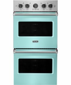 Viking - Professional 5 Series 27" Built-In Double Electric Convection Wall Oven - Bywater blue