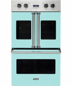 Viking - Professional 7 Series 30" Built-In Double Electric Convection Wall Oven - Bywater blue