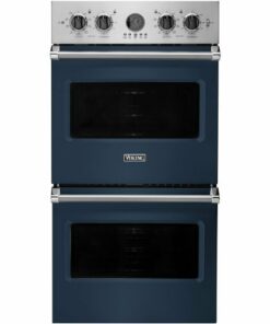 Viking - Professional 5 Series 27" Built-In Double Electric Convection Wall Oven - Slate blue