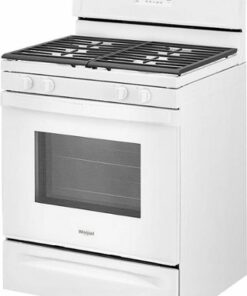Whirlpool - 5.0 Cu. Ft. Freestanding Gas Range with Self-Cleaning and SpeedHeat Burner - White 1
