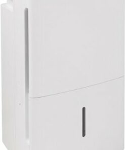 GE - 50-Pint Portable Dehumidifier with 3 Fan Speeds - White