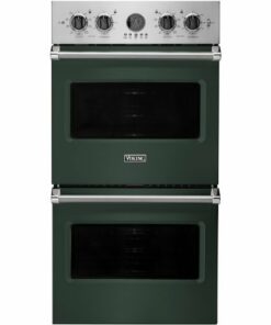 Viking - Professional 5 Series 27" Built-In Double Electric Convection Wall Oven - Blackforest green