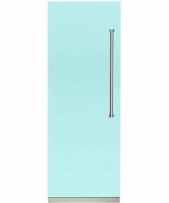 Viking - Professional 7 Series 16.1 Cu. Ft. Upright Freezer with Interior Light - Bywater Blue 0