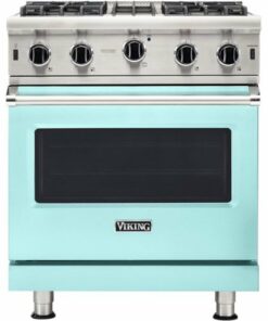 Viking - Professional 5 Series 4.0 Cu. Ft. Freestanding Gas Convection Range - Bywater blue 1