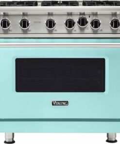 Viking - Professional 5 Series 5.1 Cu. Ft. Freestanding LP Gas Convection Range - Bywater Blue 1