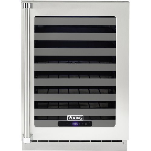 Viking - 5 Series 49-Bottle Wine Cooler - Stainless steel