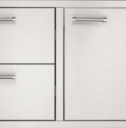 Viking - 42" Double Drawer and Access Door Combo - Stainless Steel