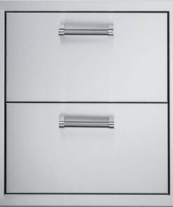 Viking - 19" Double Drawers - Stainless steel