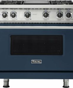 Viking - Professional 5 Series 5.1 Cu. Ft. Freestanding LP Gas Convection Range - Slate Blue 1