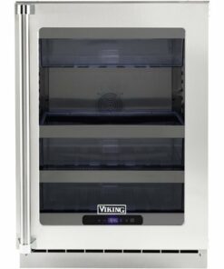 Viking - 5 Series 8-Bottle Wine Cooler - Stainless steel