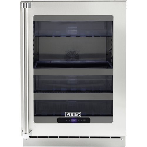Viking - 5 Series 8-Bottle Wine Cooler - Stainless steel