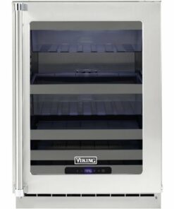 Viking - 5 Series 14-Bottle Wine Cooler - Stainless steel
