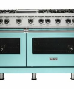 Viking - Professional 5 Series Freestanding Double Oven Gas Convection Range - Bywater blue 0