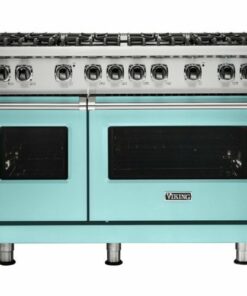 Viking - Professional 5 Series Freestanding Double Oven Gas Convection Range - Bywater blue 1