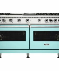 Viking - Professional 5 Series Freestanding Double Oven Gas Convection Range - Bywater blue 2