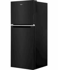 Whirlpool - 11.6 Cu. Ft. Top-Freezer Counter-Depth Refrigerator - Black