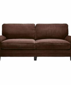 Serta - RTA Copenhagen Collection 3-Seat Fabric Sofa - Newport Brown