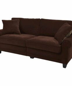 Serta - RTA Copenhagen 3-Seat Fabric Sofa - Newport Brown