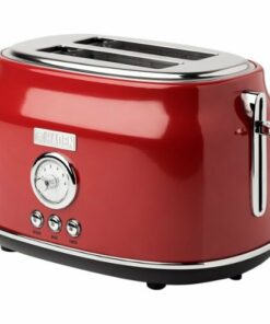Haden - Dorset 2-Slice Toaster Wide Slot for Bagels with Multi Settings - Rectory Red