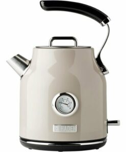 Haden - Dorset 1.7L  Electric Kettle  Stainless Steel with Auto Shut -Off - Putty