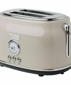 Haden - Dorset 2-Slice  Toaster, Wide Slot for Bagels with Multi Settings - Putty