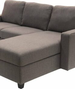Serta - Palisades Contemporary Fabric Reclining Sectional - Gray