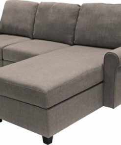 Serta - Copenhagen Fabric Reclining Sectional - Gray 0