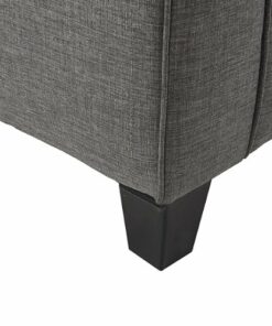 Serta - Palisades Modern 3-Seat - Straight Arm - Fabric Sofa - 78" - Gray