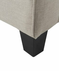 Serta - Palisades Modern 3-Seat - Straight Arm - Fabric Sofa - 73" - Light Gray