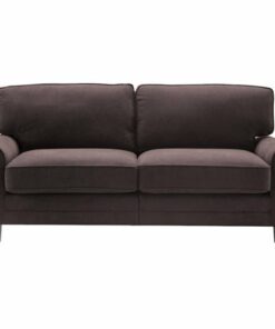 Serta - Copenhagen 3-Seat Fabric Sofa - Dark Brown