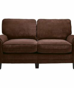 Serta - RTA Copenhagen 2-Seat Fabric Loveseat - Newport Brown