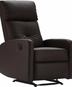 Click Decor - Modern Recliner - Dark Brown 0