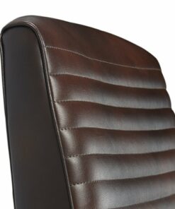 La-Z-Boy - Emerson Bonded Leather Ergonomic Swivel Executive Office Chair - Brown