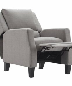 Click Decor - Modern Recliner - Gray