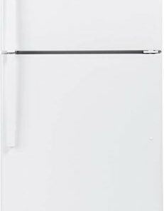 GE - 19.2 Cu. Ft. Top-Freezer Refrigerator - White 1