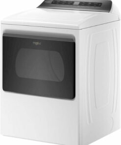 Whirlpool - 7.4 Cu. Ft. Smart Electric Dryer with AccuDry Sensor Drying Technology - White