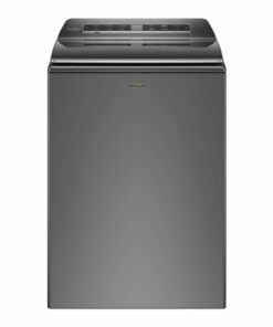 Whirlpool - 5.3 Cu. Ft. High Efficiency Smart Top Load Washer with Load & Go Dispenser - Chrome Shadow