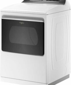 Whirlpool - 7.4 Cu. Ft. Smart Electric Dryer with Steam and Intuitive Controls - White
