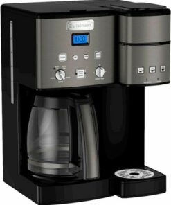 Cuisinart - Coffee Center 12-Cup Coffee Maker and Single Serve Brewer - Black Stainless