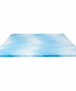 Sealy - 1.5" Chill Gel Memory Foam Extra-Long Twin Topper