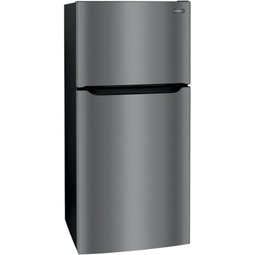 Frigidaire - 20 Cu. Ft. Top-Freezer Refrigerator - Black Stainless Steel