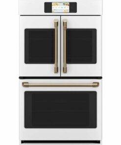 Café - Professional Series 30" Built-In Double Electric Convection Wall Oven - Matte White
