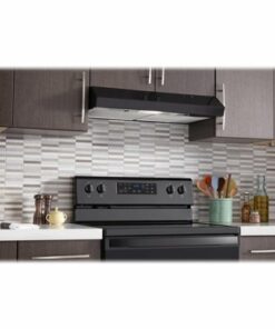 Whirlpool - 30" Externally Vented Range Hood - Black 2