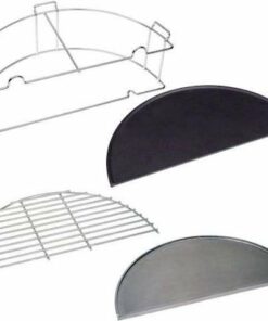 Everdure by Heston Blumenthal - 4K Half-Moon Riser Kit - Silver