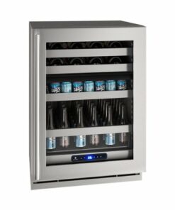U-Line - 5 Class 14-Bottle Dual Zone Wine Cooler - Stainless steel 0