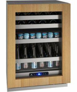 U-Line - 5 Class 14-Bottle Dual Zone Wine Cooler - Custom Panel Ready 0