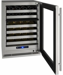 U-Line - 5 Class 49-Bottle Dual Zone Wine Cooler - Stainless steel 2