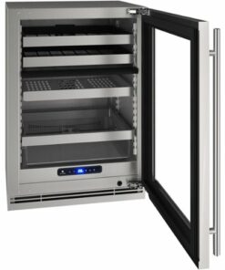 U-Line - 5 Class 14-Bottle Dual Zone Wine Cooler - Stainless steel 2
